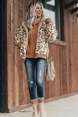 Cozy Plush Leopard Jacket - Femstylo