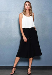 Embellished Chiffon Camisole Top In Cream - Femstylo