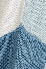Color Block Oversize Sweater – Bold & Cozy Winter Knit - Femstylo