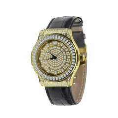 Conspicious Bling Leather Watch | 5110362 - Femstylo