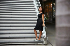 Women's Flat Socialite Silver Snake Skin - Femstylo