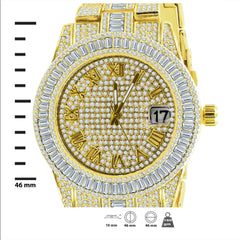 OYSTER CRYSTAL STONES WATCH SET | 530752