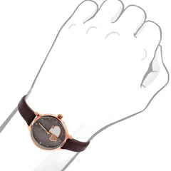 INFERNUM CURREN Watch – Crystal Bezel & Japan Quartz – 541455 - Femstylo