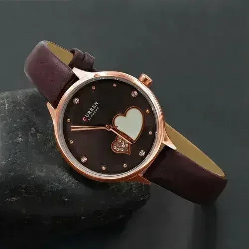 INFERNUM CURREN Watch – Crystal Bezel & Japan Quartz – 541455 - Femstylo