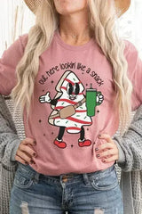 Christmas Cookie Graphic T-Shirt - "Lookin' Like a Snack" | Femstylo - Femstylo
