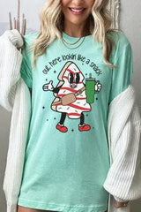 Christmas Cookie Graphic T-Shirt - "Lookin' Like a Snack" | Femstylo - Femstylo