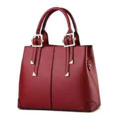Solid Color Fashion Nice Quality Women's Handbag - Femstylo