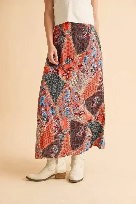 Bradyn Print Skirt - Femstylo