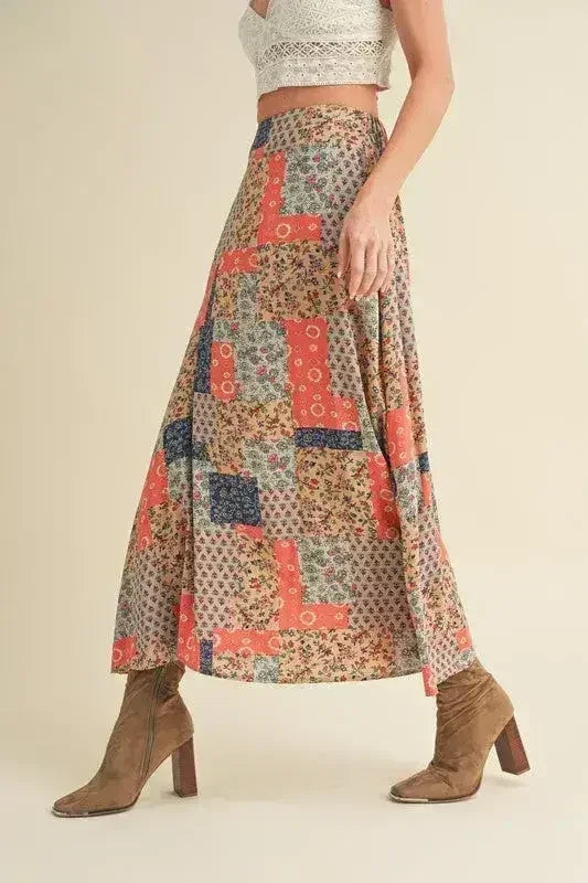 Bradyn Print Skirt - Femstylo