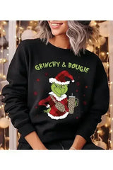 GRINCHY & BOUGIE Fleece Sweatshirt - Femstylo