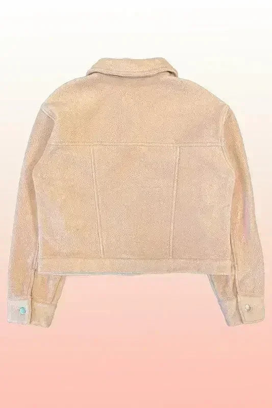 Fleece bow jacket - Femstylo