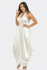 Ivory Serenity Jumpsuit - Femstylo