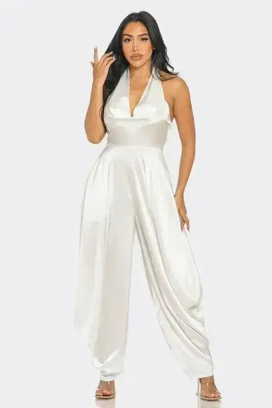 Ivory Serenity Jumpsuit - Femstylo
