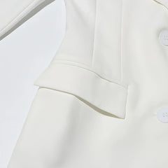 Fashion Slim Fit Patchwork Suit Jacket For Women | Femstylo