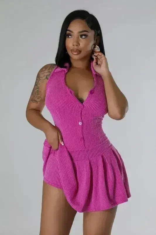 WOMEN FASHION SEXY ROMPERS SKIRT - Femstylo