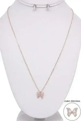 BUTTERFLY PENDANT NECKLACE - Femstylo