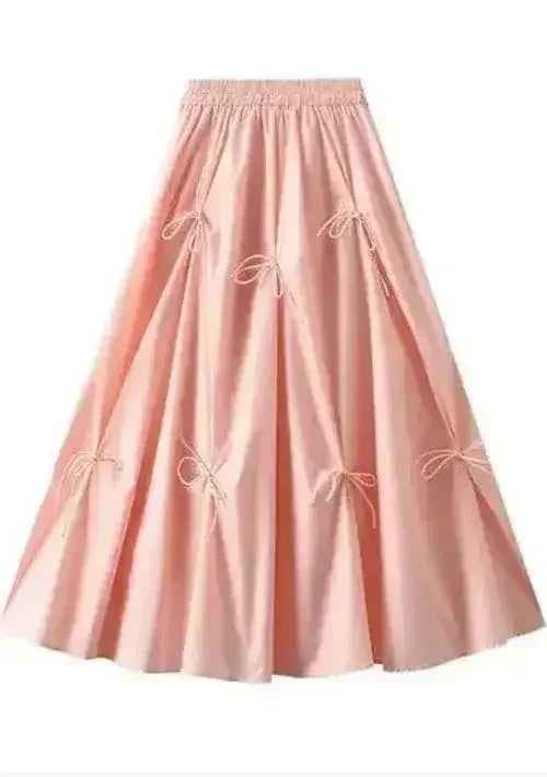 High waist bow skirt - Femstylo