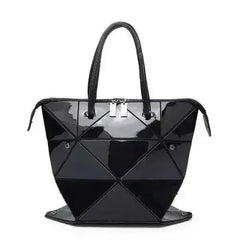 High Quality Geometric Rhombus PU Female Handbag - Femstylo