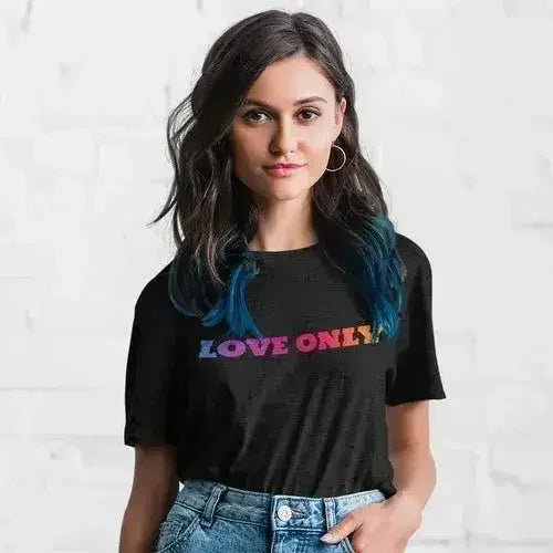 Love Only Colorful Short Sleeve Tee - Femstylo