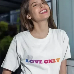 Love Only Colorful Short Sleeve Tee - Femstylo