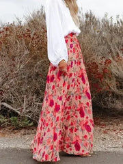 Floral Maxi Skirt - Femstylo
