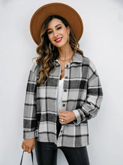 Pumpkin Spice Button-Down Jacket - Femstylo