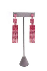 Rhinestone Drop Earrings - Femstylo
