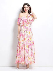 WOMEN FASHION LONG MAXI DRESS