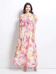 WOMEN FASHION LONG MAXI DRESS