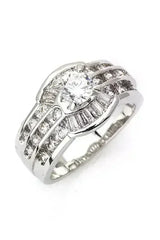 Cubic Zirconia Classic Ring - Femstylo