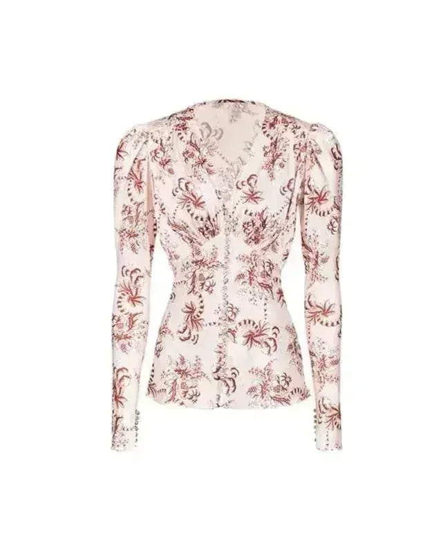 The Manet Jeweled Blouse - Femstylo