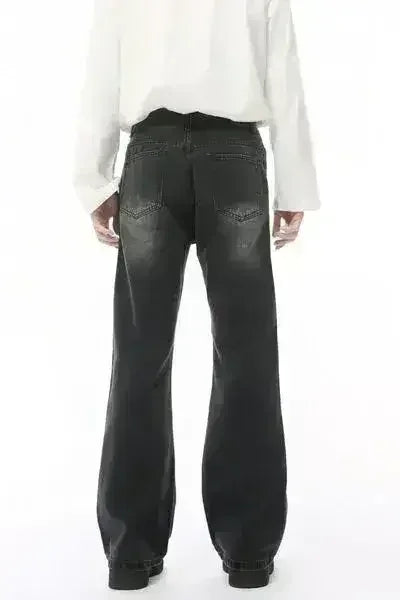 Mid Rise Jeans with Pockets - Femstylo