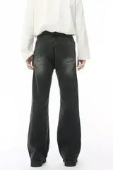 Mid Rise Jeans with Pockets - Femstylo