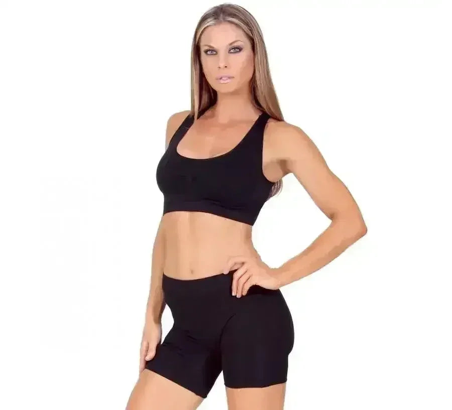 Seamless Sports Racer Back Crop Top – Comfortable & Stylish Activewear for Women - Femstylo