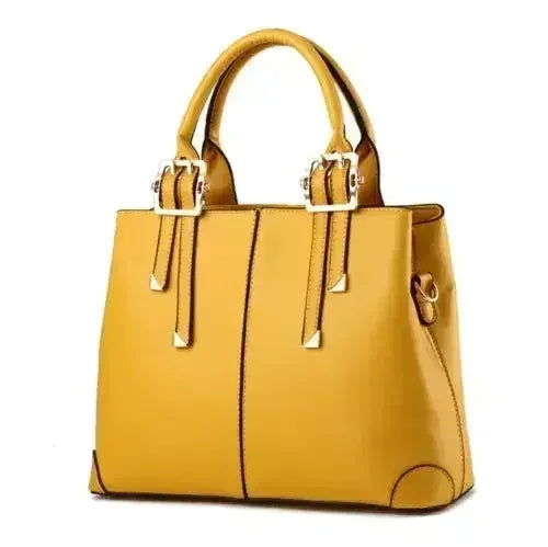 Solid Color Fashion Nice Quality Women's Handbag - Femstylo