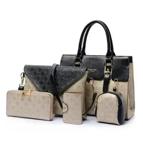 High Quality Luxury Leather Handbags Set For Women - Femstylo