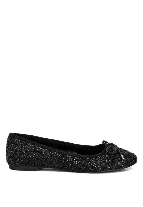 Sequin Ballet Flats - Glam Comfort Shoes | Femstylo - Femstylo