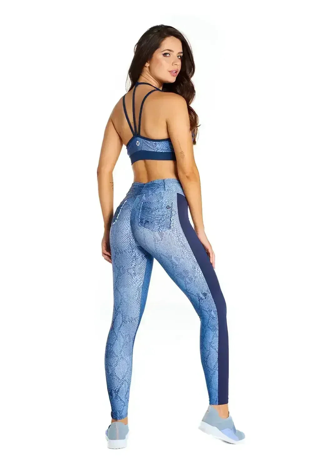 Blue Jungle Sports Bra - Femstylo