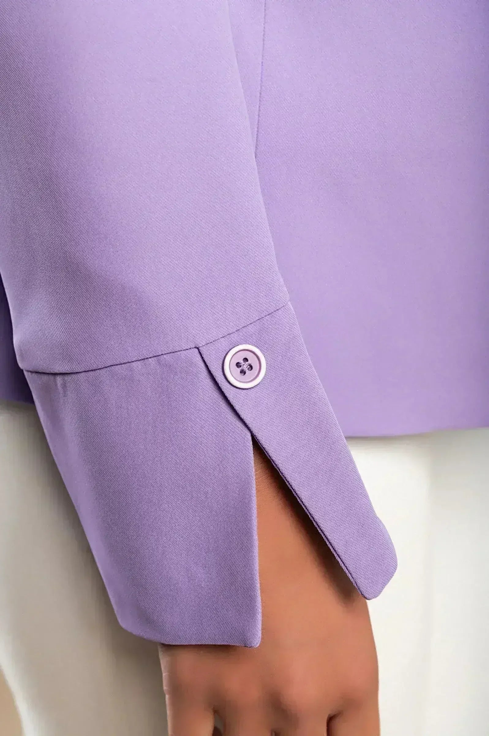 Blazer s klasičnim ovratnikom, lila - Femstylo