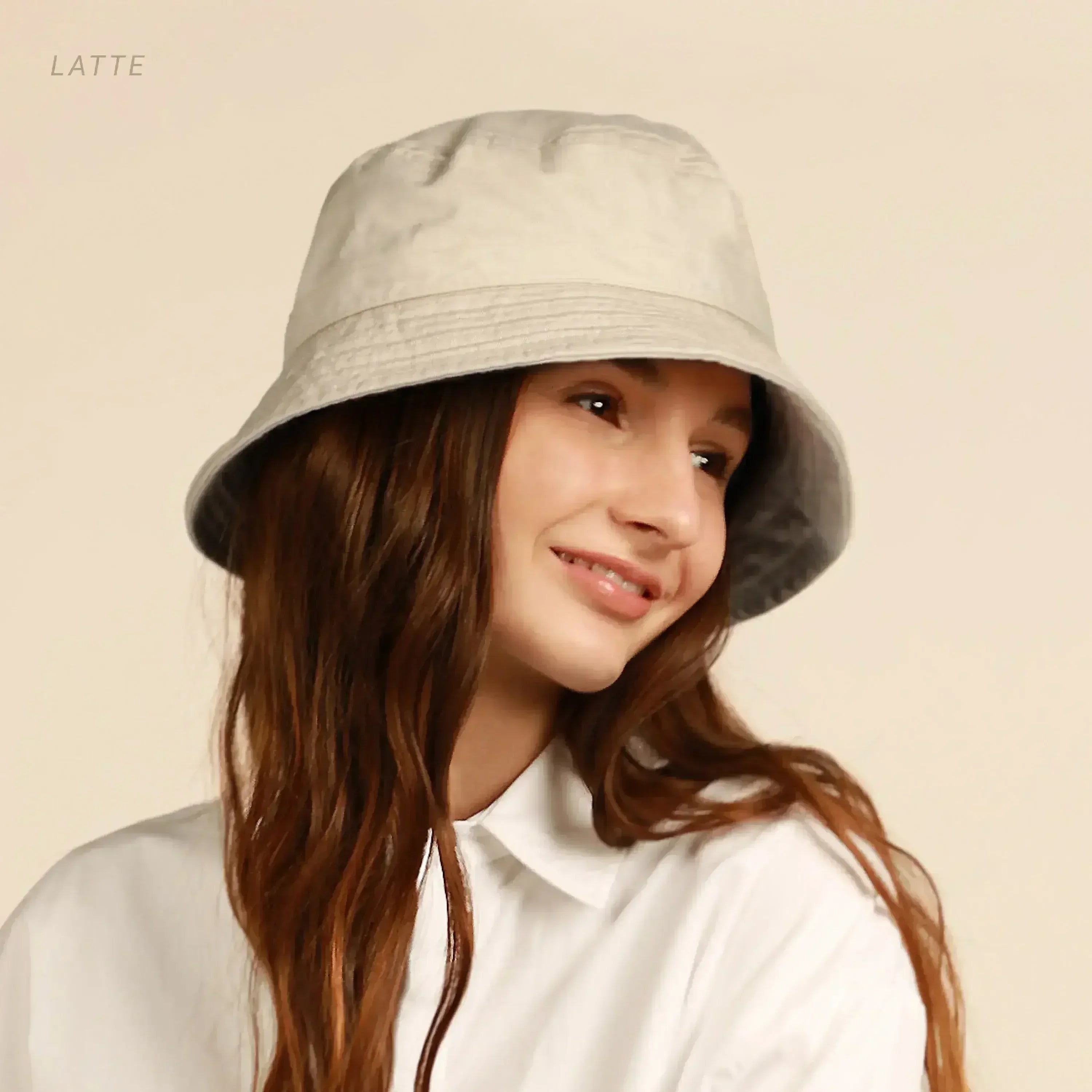 Classic Washed Cotton Bucket Hat - Femstylo