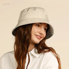 Classic Washed Cotton Bucket Hat - Femstylo