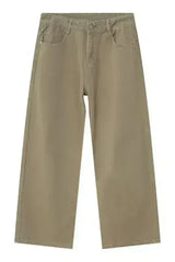 Pocketed Wide Leg Men's Jeans - Femstylo