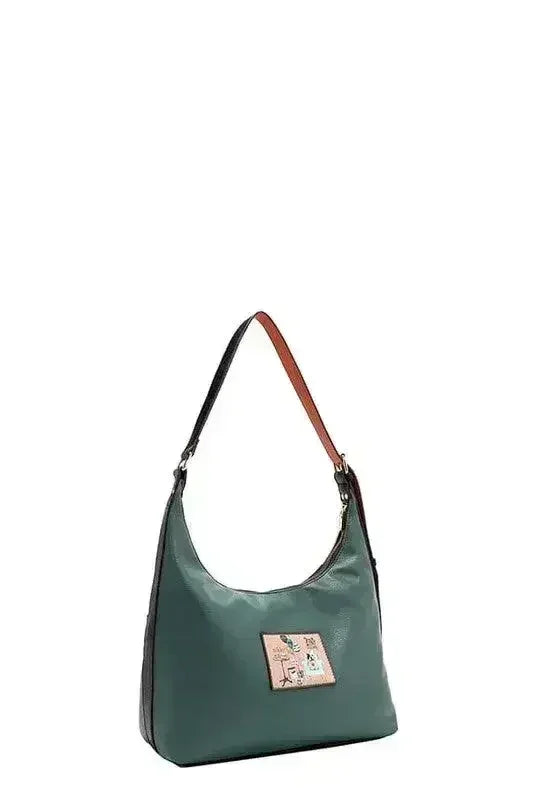 Nicole Lee Eco-Leather Shoulder Bag - 2 Pockets | Femstylo - Femstylo