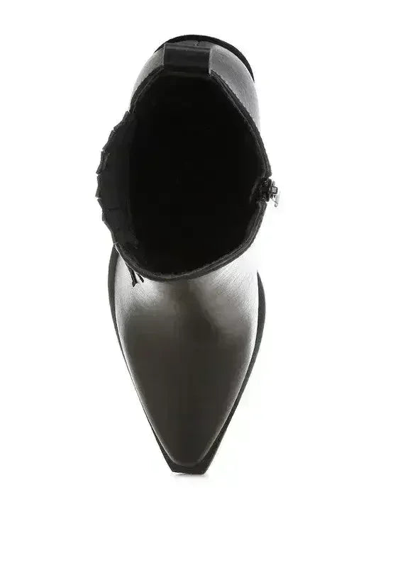 Melt Down Glitter Star Detail Chelsea Boots - Femstylo