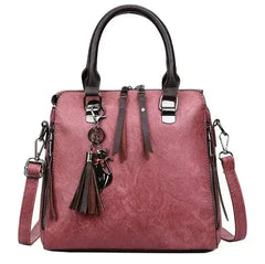 Single Shoulder Solid Color Wild Women's Messenger Bag - Femstylo