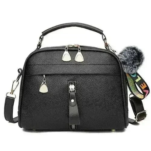 PU Leather Fashion Sweet Ladies' Messenger Bag - Femstylo