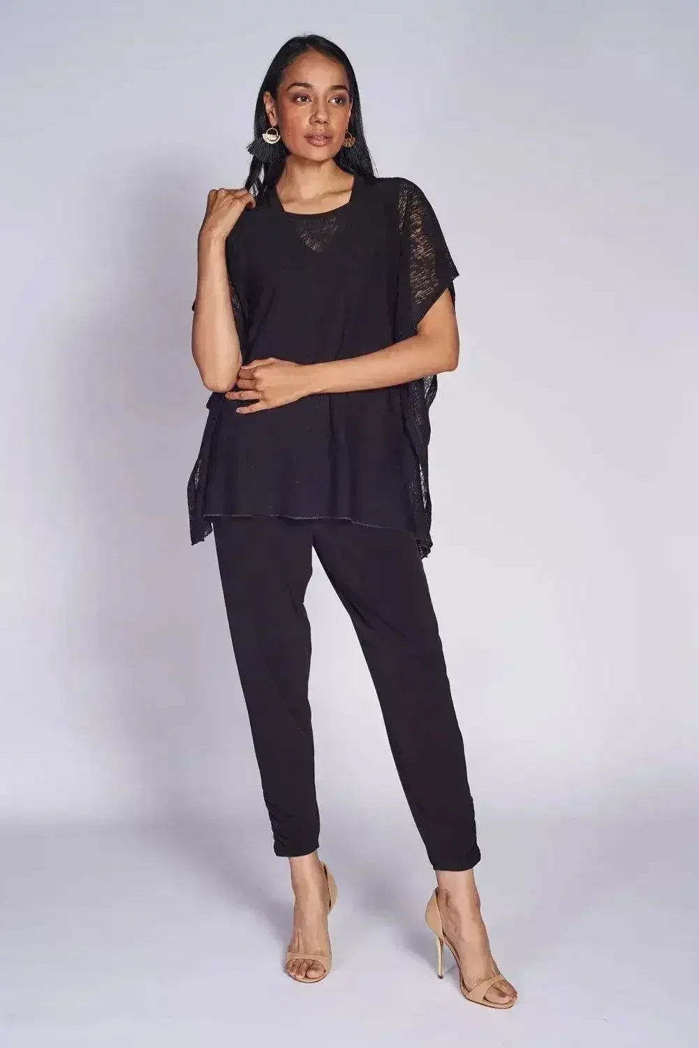 Riviera Top -Textured Mesh Knit - Femstylo