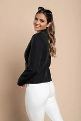 Black Softina Blazer - Italian Tailored Fit | Femstylo - Femstylo