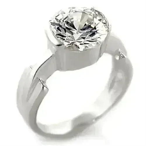 32125 High-Polished 925 Sterling Silver Ring with - Femstylo