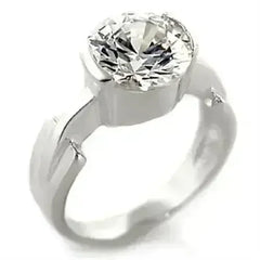 32125 High-Polished 925 Sterling Silver Ring with - Femstylo